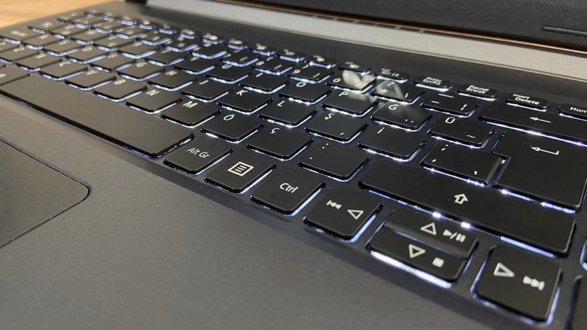 Acer Aspire 7 review 4 Acer Aspire 7 keyboard