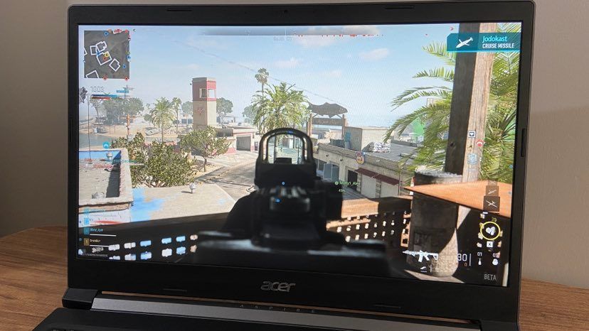 Acer Aspire 7 review 7 Acer Gaming Performance - Modern Warfare 2