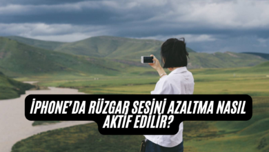 iPhone’da Rüzgar Sesini Azaltma Nasıl Aktif Edilir?